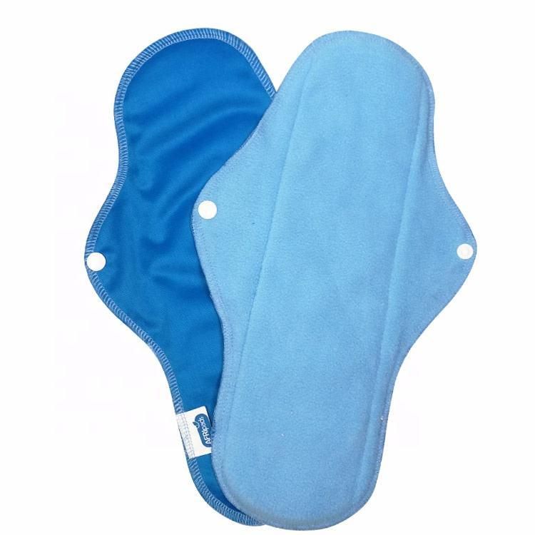 Washable Sanitary Pads Napkin Reusable Waterproof Cloth Menstrual Pads for Women (Assorted Colours)